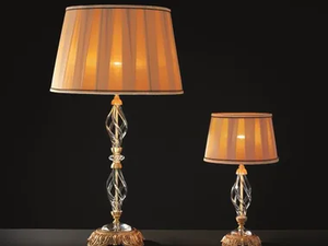 ALICANTE SATIN LG1 LP1 - Table lamp with Swarovski® crystals _ Euroluce Lampadari